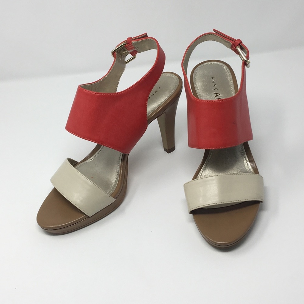 Womens Anne Klein High Heel Sandal Eriko Sz:7M